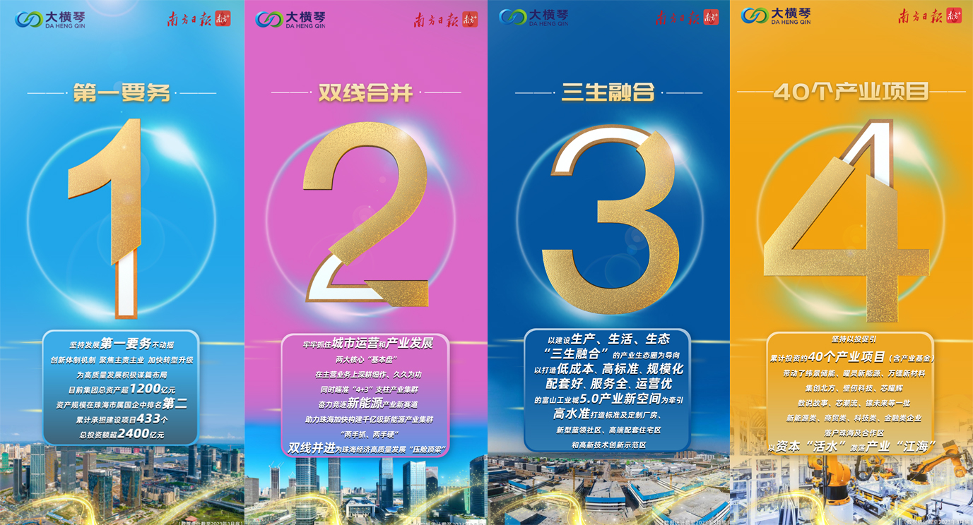 十四周年特别策划 | 从“1”到“9”，大横按集团助力珠海经济高质量发展