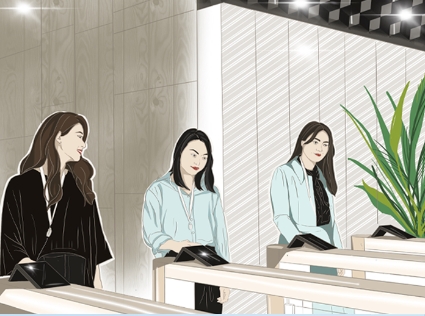致敬大横按集团特别的“她” | 展巾帼风采 谱时代芳华