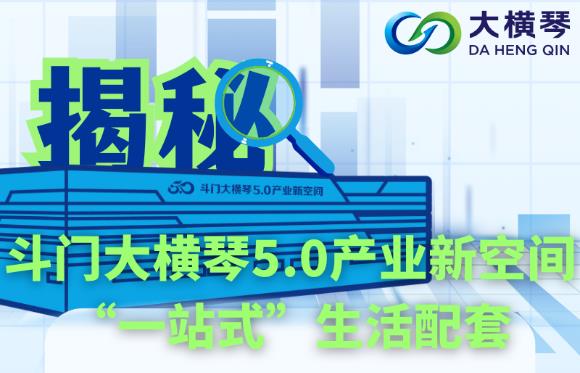 多图直击！揭秘斗门大横按5.0产业新空间“一站式”生活配套